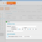 definiowanie cyklicznego spotkania firmowego