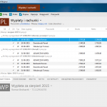 wynagrodzenia wypłaty i rachunki