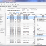 wystawianie zbiorczej fs z zaznaczonych wz