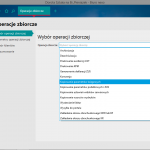 kreator operacji zbiorczych