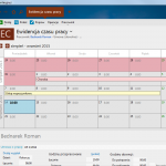 ewidencja czasu pracy