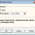 blokada okresu