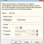 definiowanie okresu obrachunkowego