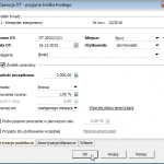 przyjecie środka trwałego dokumentem ot