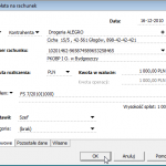 wplata na rachunek bankowy